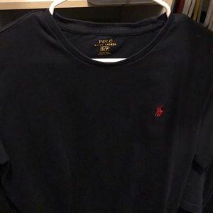 Size small navy blue polo like new
